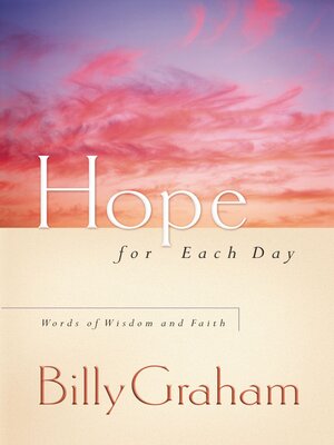 cover image of Hope for Each Day